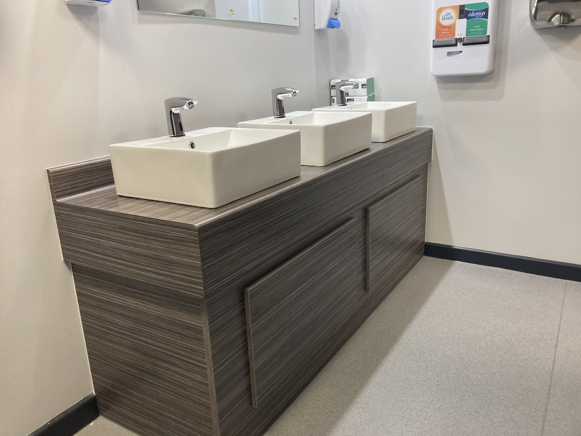 Sample of vanity unit 2